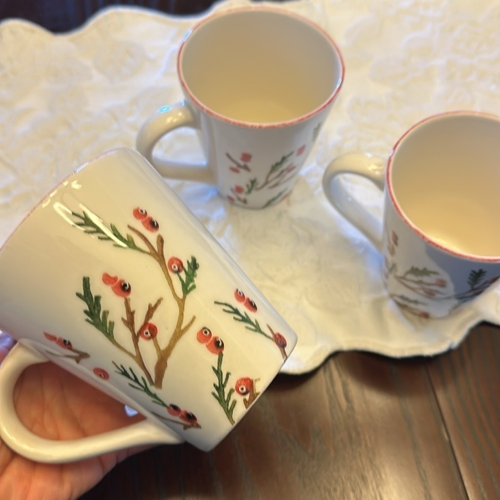 Papart Holiday Mugs Set of 3